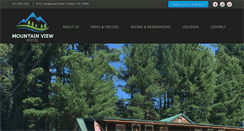 Desktop Screenshot of mountainviewmotelmaine.com