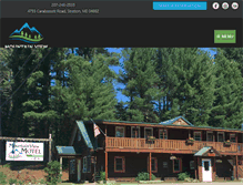 Tablet Screenshot of mountainviewmotelmaine.com